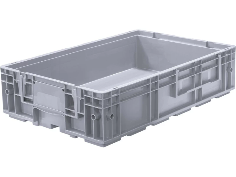Пластиковый контейнер KLT 6415 594х396х148 серый Пластиковый контейнер KLT 6415 594х396х148 серый