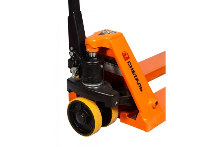 Гидравлическая тележка (рокла) ACR, 5 т, Вилы: 1150 Х 550, СибТаль, полиуретановые колеса  Гидравлическая тележка (рокла) ACR, 5 т, Вилы: 1150 Х 550, СибТаль, полиуретановые колеса