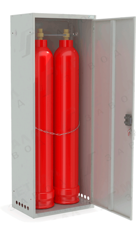 Шкаф для газовых баллонов ШГР 40-2 (2х40л)